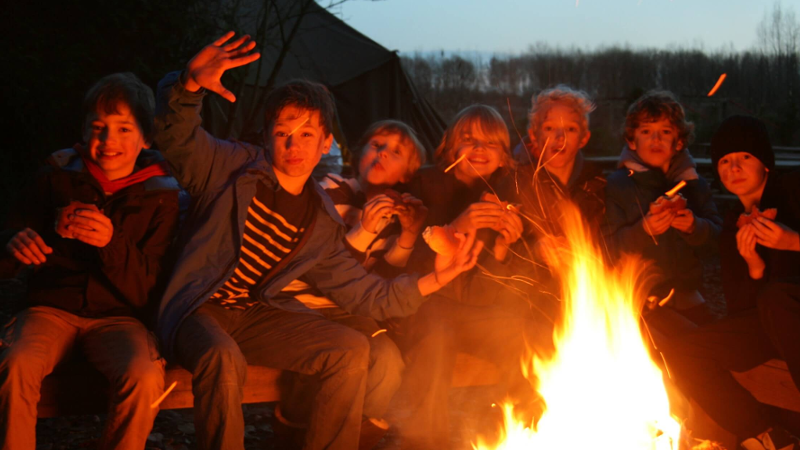 Kampvuur-kinderen