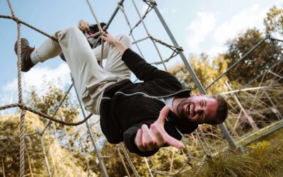 Outdoor-Games-Bedrijfsuitje-Touwwand