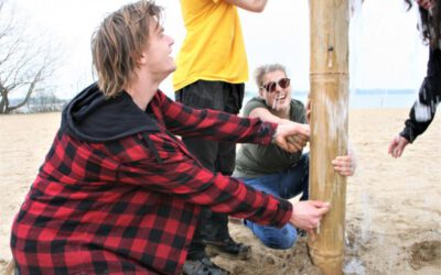 teambuilding op het strand