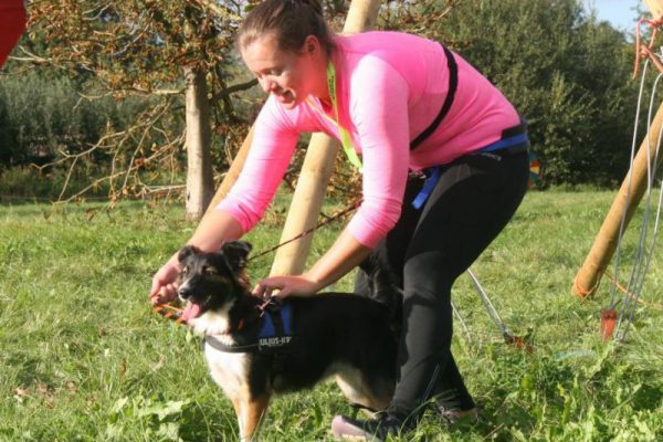 baasje met hond tijdens expeditie Dierendag