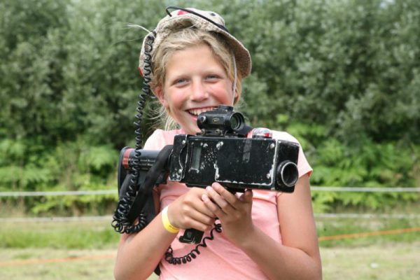 Meisje met lasergun in Almere