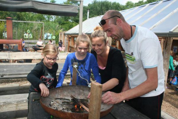Familie op expeditie