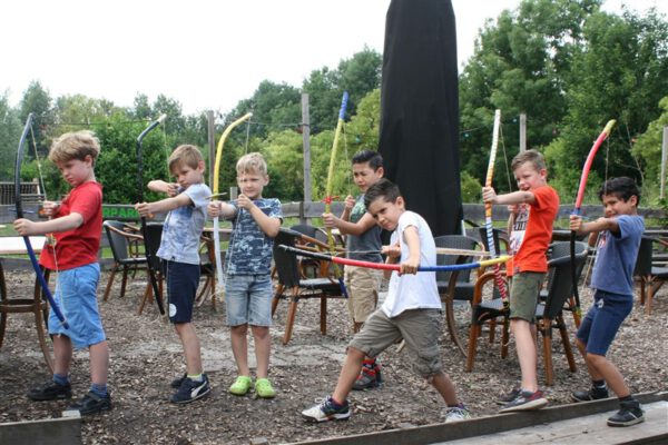 Boogmaken survival kinderfeestje
