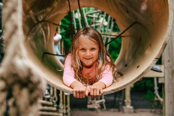 Kinderfeestje-low-rope-parcours