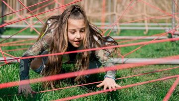 Actief kinderfeestje lasers Almere
