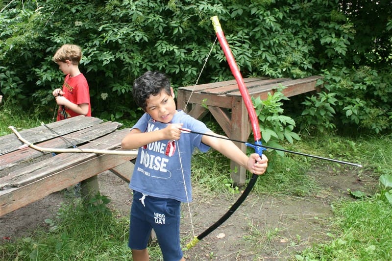 Workshop Boog Maken Kinderfeestje