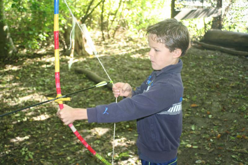 Fonkelnieuw Kinderfeestje Boog maken & Survival - Outdoorpark SEC Almere UY-32