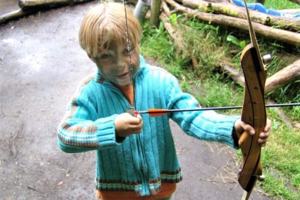 Boogschieten-kinderfeestje-herfst