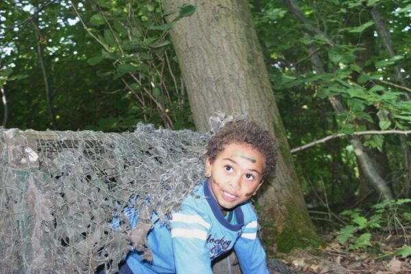 Mini-Survival-Kinderfeestje-Camotunnel Mini-Survival-Kinderfeestje-Camotunnel