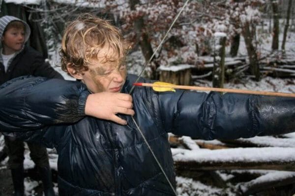 Winter-boogschieten-kinderfeestje-sportief Winter-boogschieten-kinderfeestje-sportief