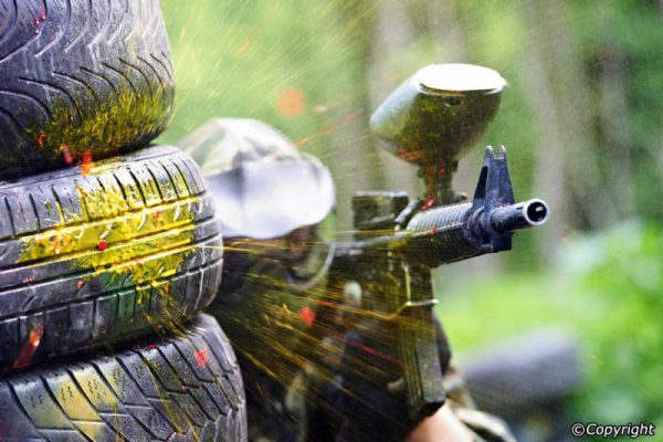 paintball en lasergame in Almere