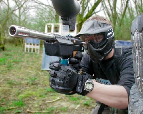 vrijgezellen paintball feestje in Almere