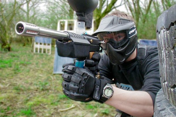 vrijgezellen paintball feestje in Almere