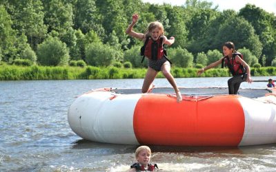Watertrampoline-zomeruitje